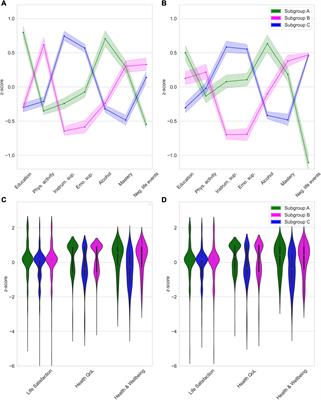 Subgroups in Late Adulthood Are Associated With Cognition and Wellbeing Later in Life